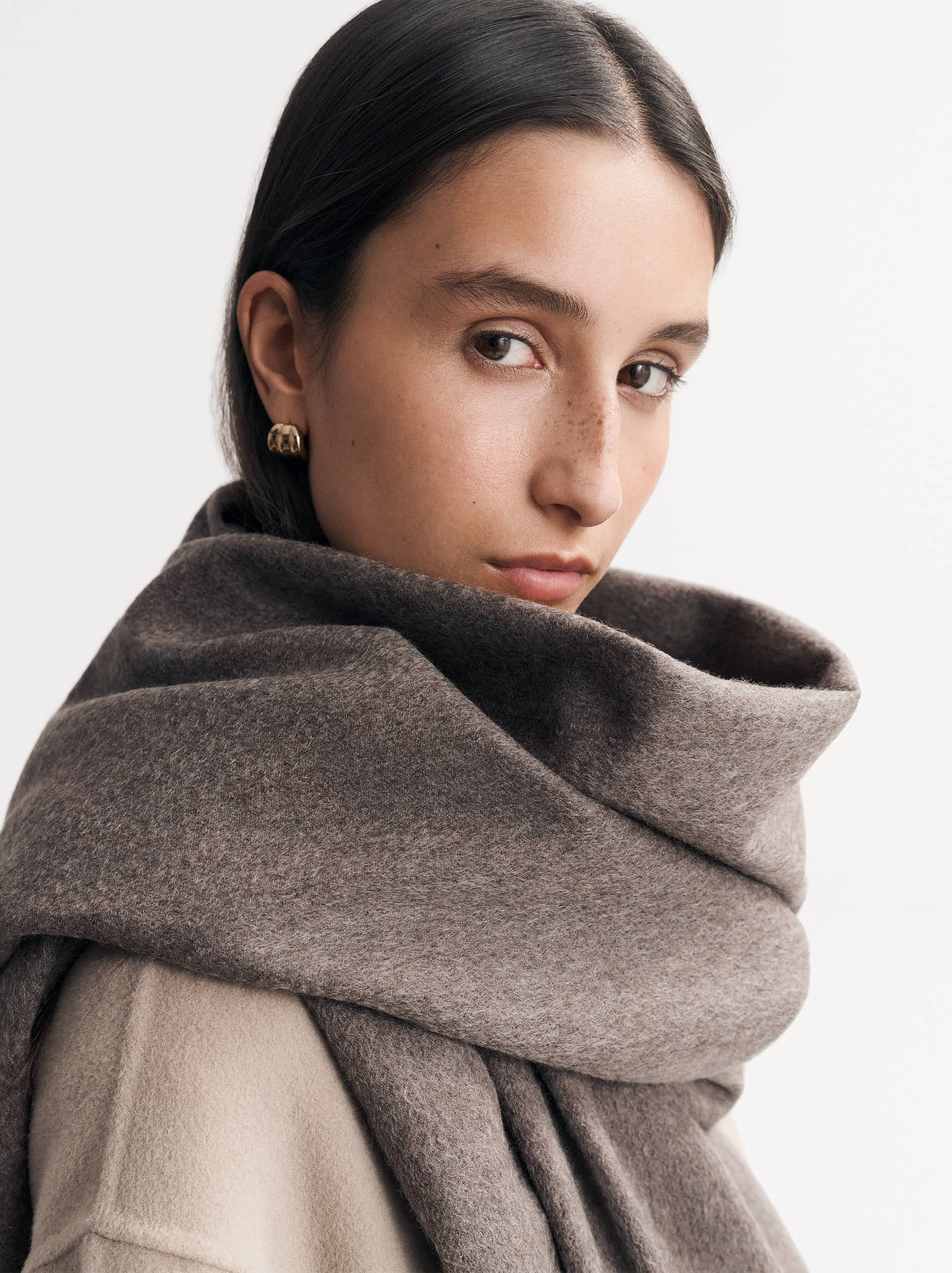 Woven Scarf Wood 1
