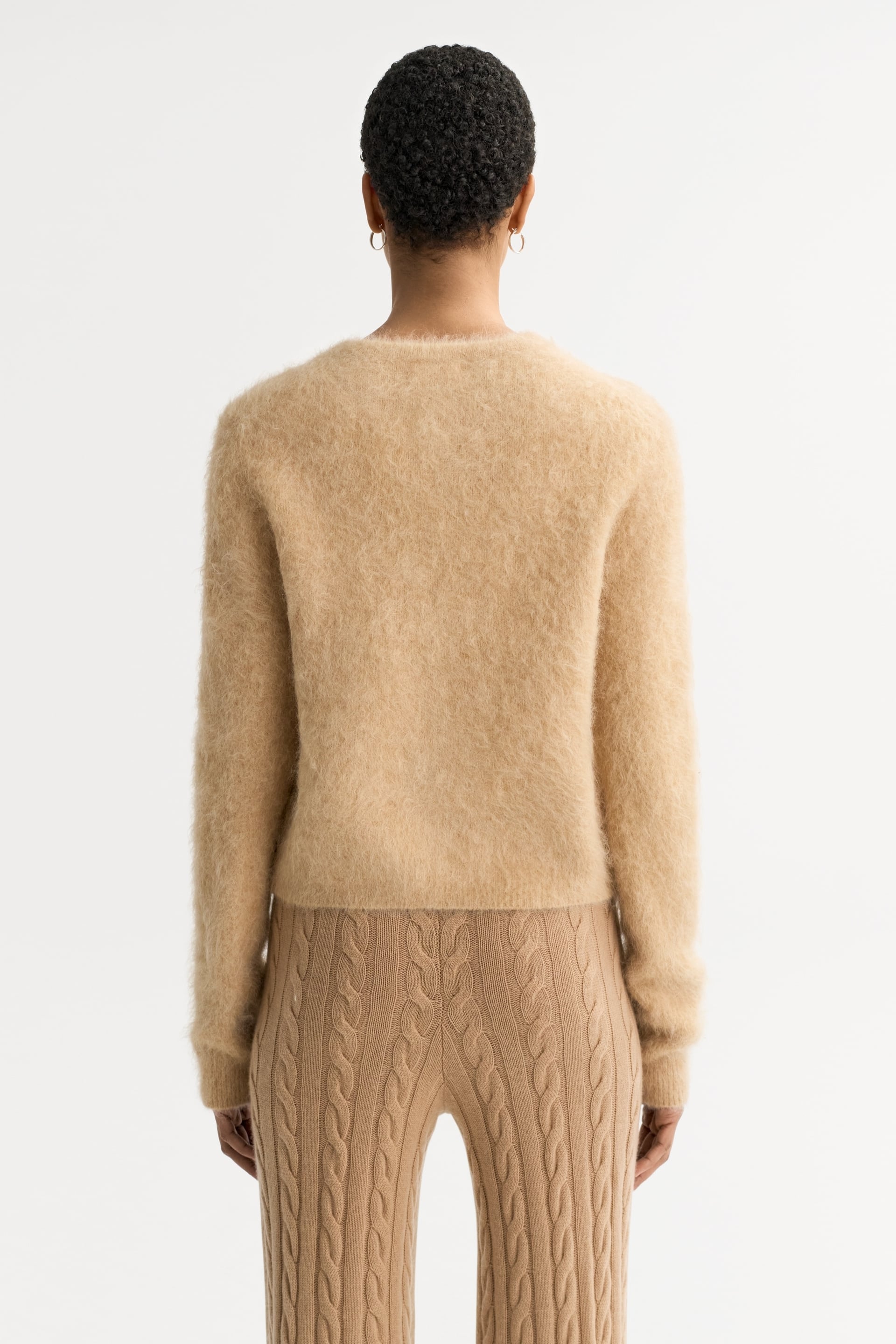 Alpaca cardigan 4