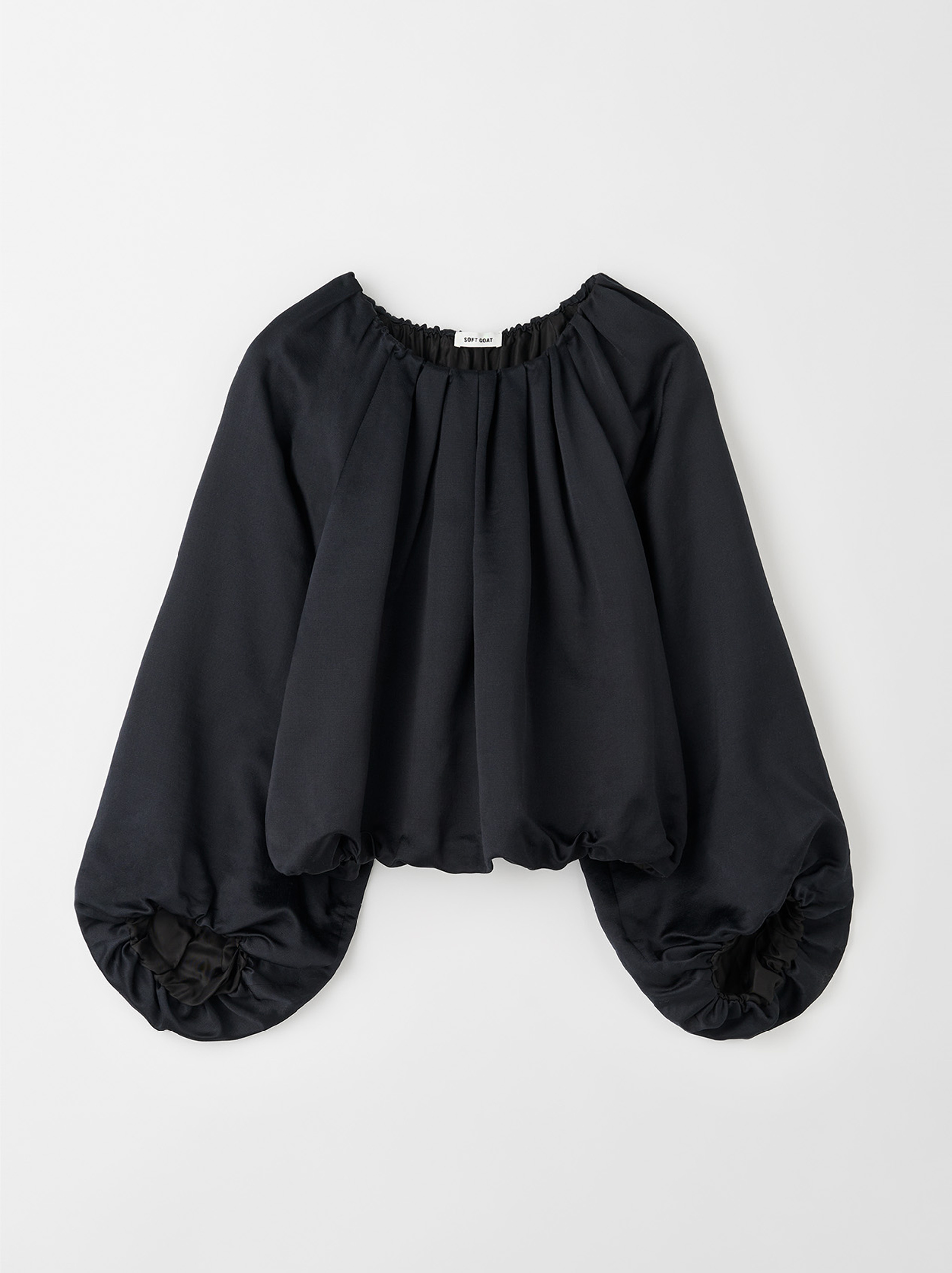 Silk Blouse Black 1