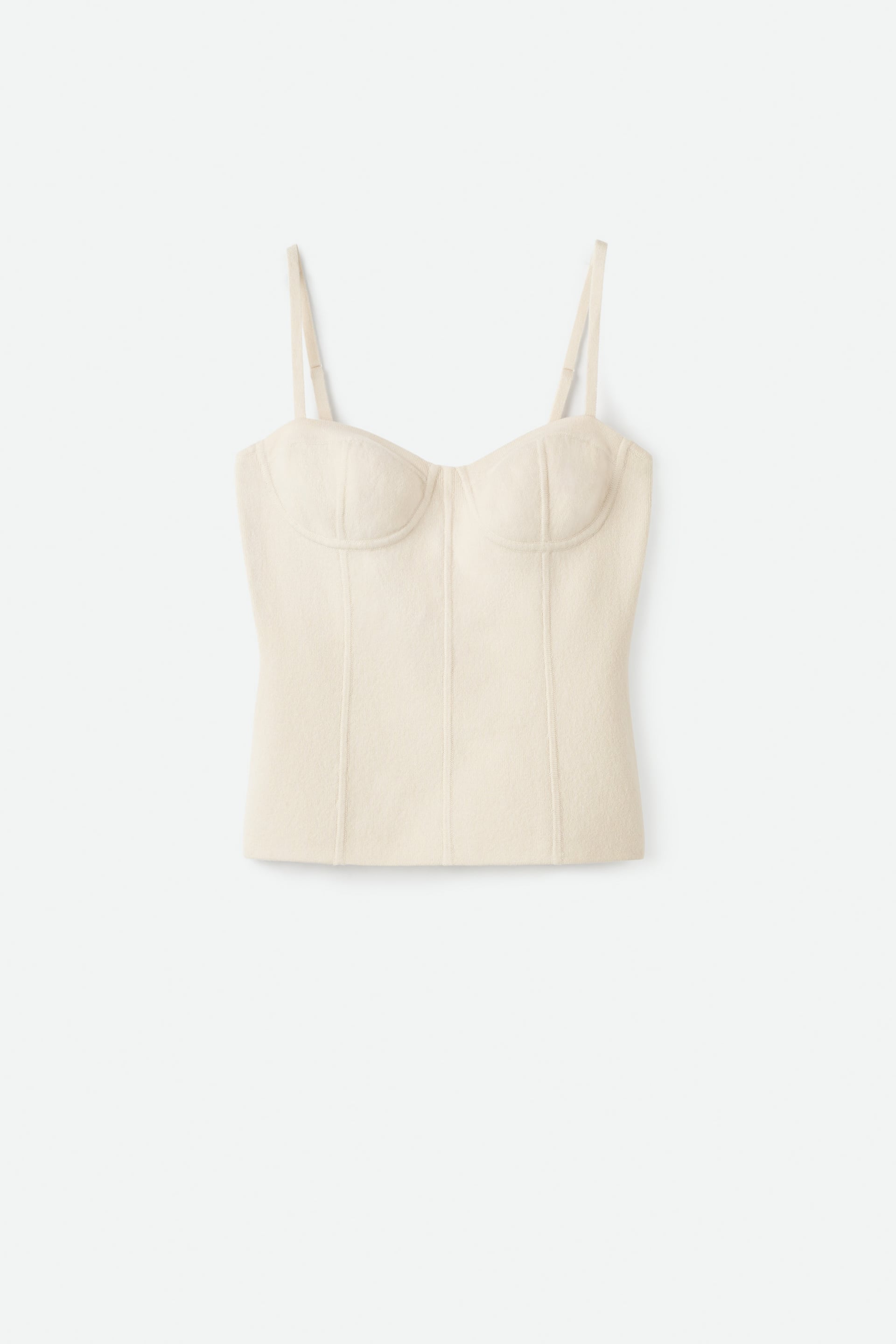 Double Knit Singlet Feather White 1