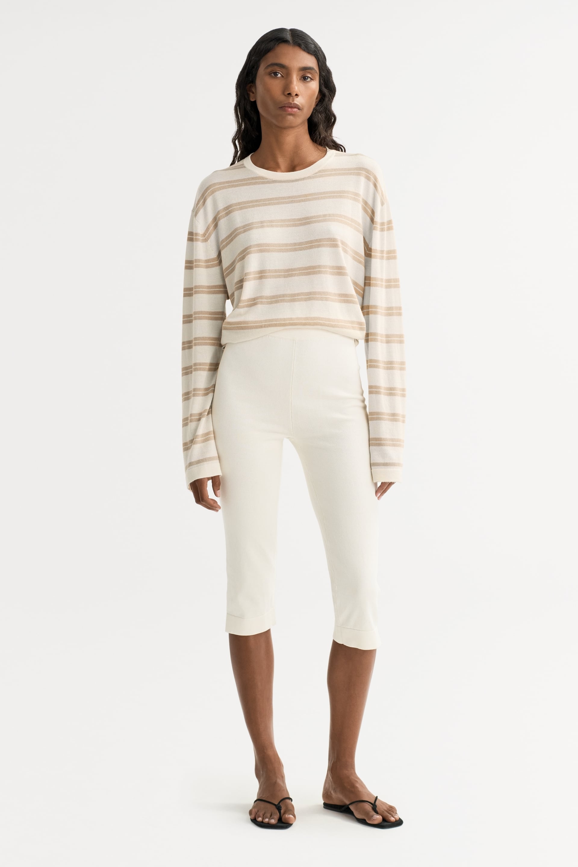 Capri pants Ivory 2